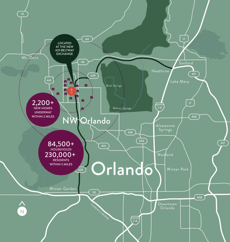 Wyld Oaks is located in Northwest Orlando, Apopka area